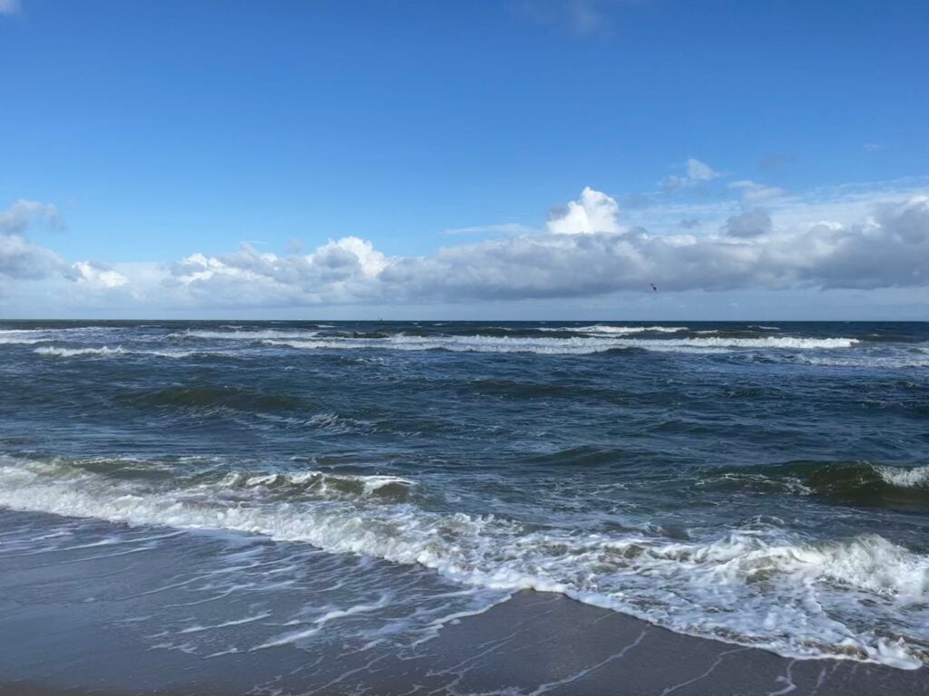 Woord en beeld verbinden de zee